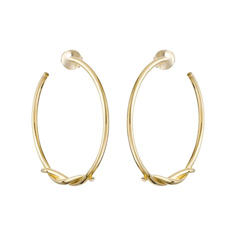 cartier entrelaces earrings